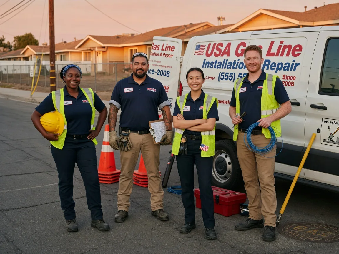 Gas Line Installation company in Porterville, CA